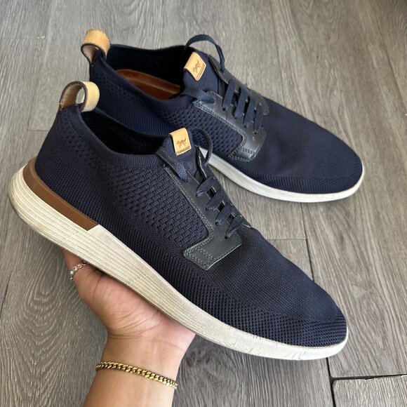 Wolf & Shepherd Other - Wolf & Shepherd Navy Blue Swift Knit Shoes Size 11